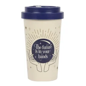 13.5 oz Bamboo Travel Mug with Sleeve - Fortune Teller