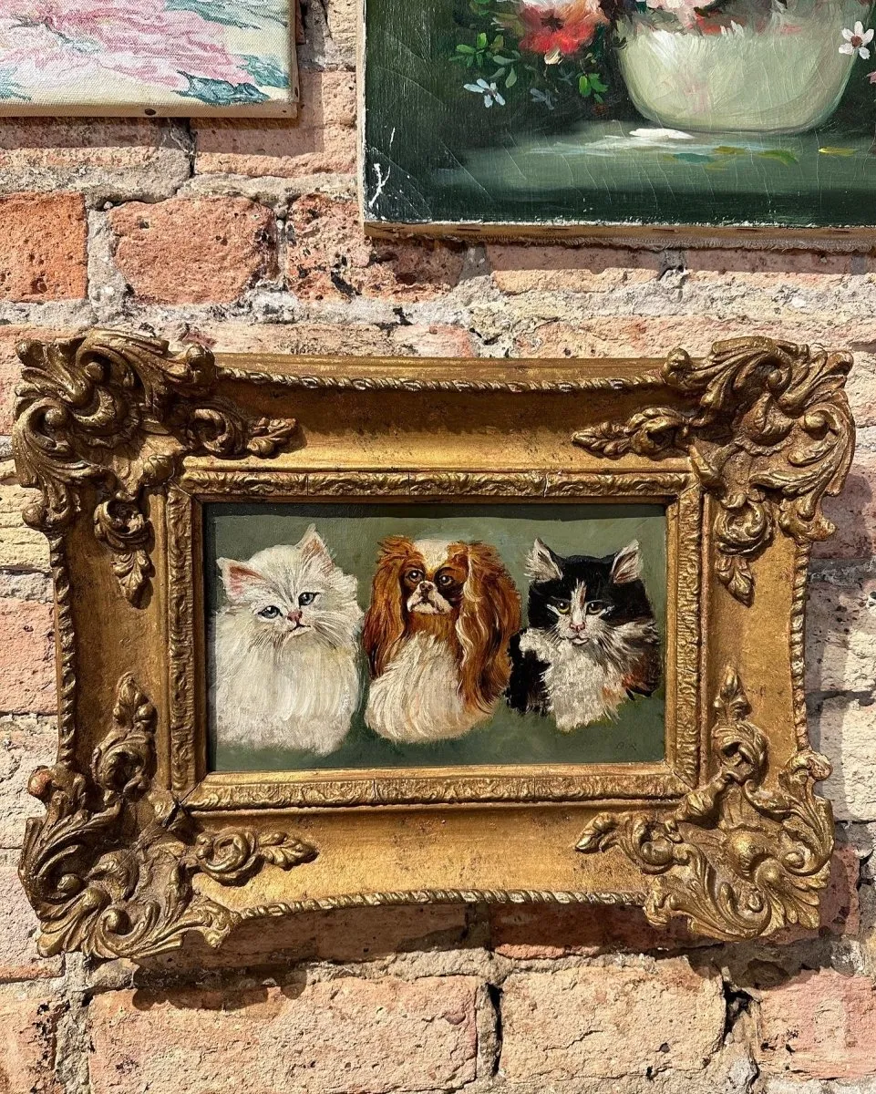 19th Century English Pet Portrait Painting