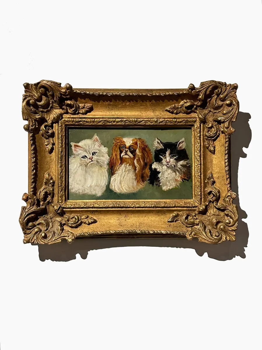 19th Century English Pet Portrait Painting