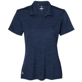 adidas Women's Collegiate Navy Melange Sport Polo