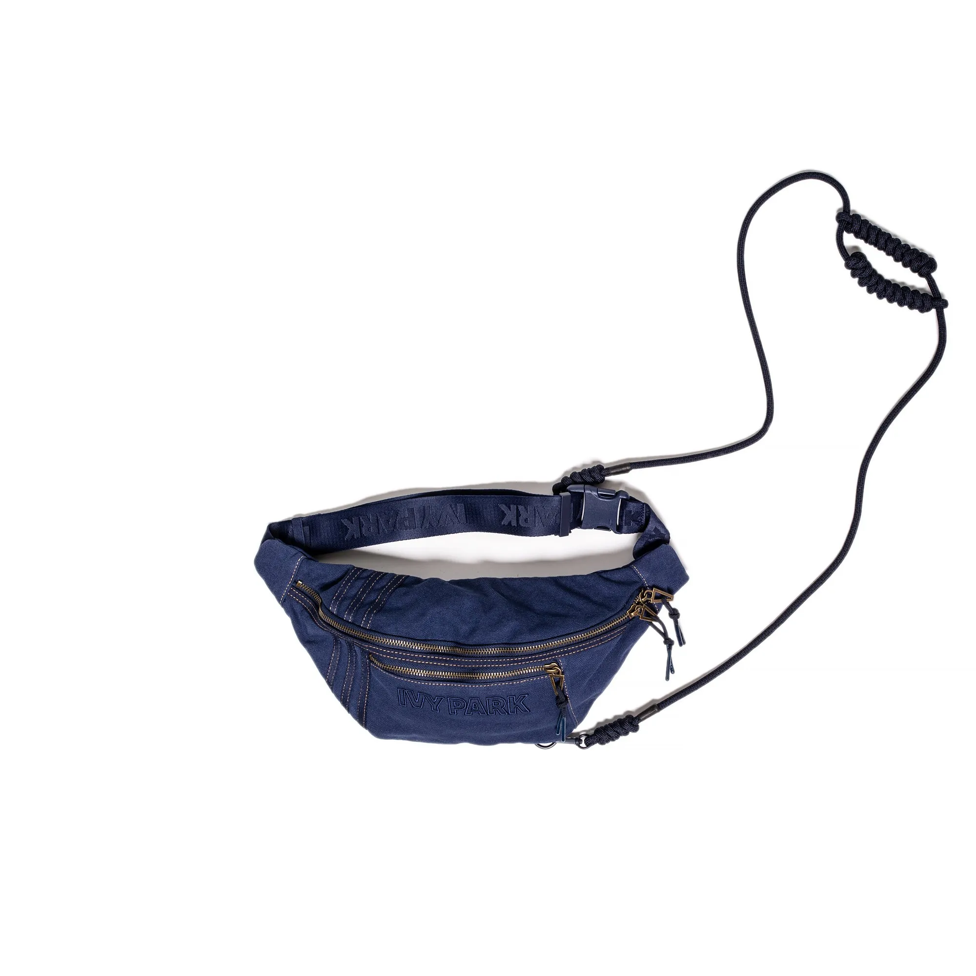 Adidas X Ivy Park Womens Waist Bag Dark Blue