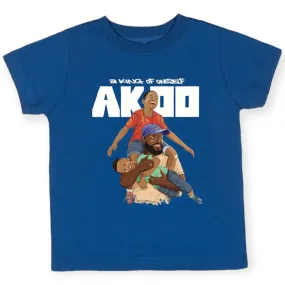 Akoo Boys Kid Park SS Tee(Royal)