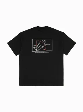 & Garbstore Moon T-shirt Black