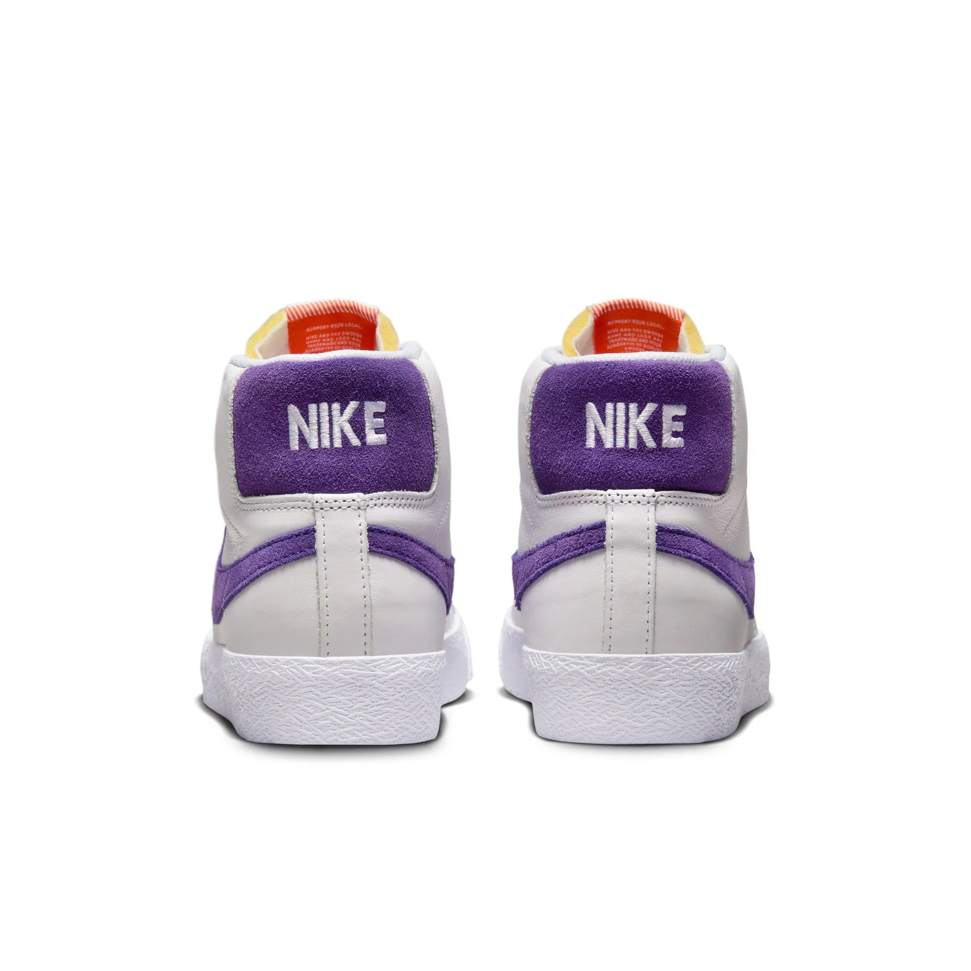 BLAZER MID ISO WHITE / COURT PURPLE