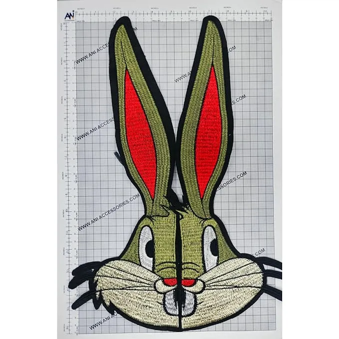 Bugs Bunny Embroidered Sew Patch