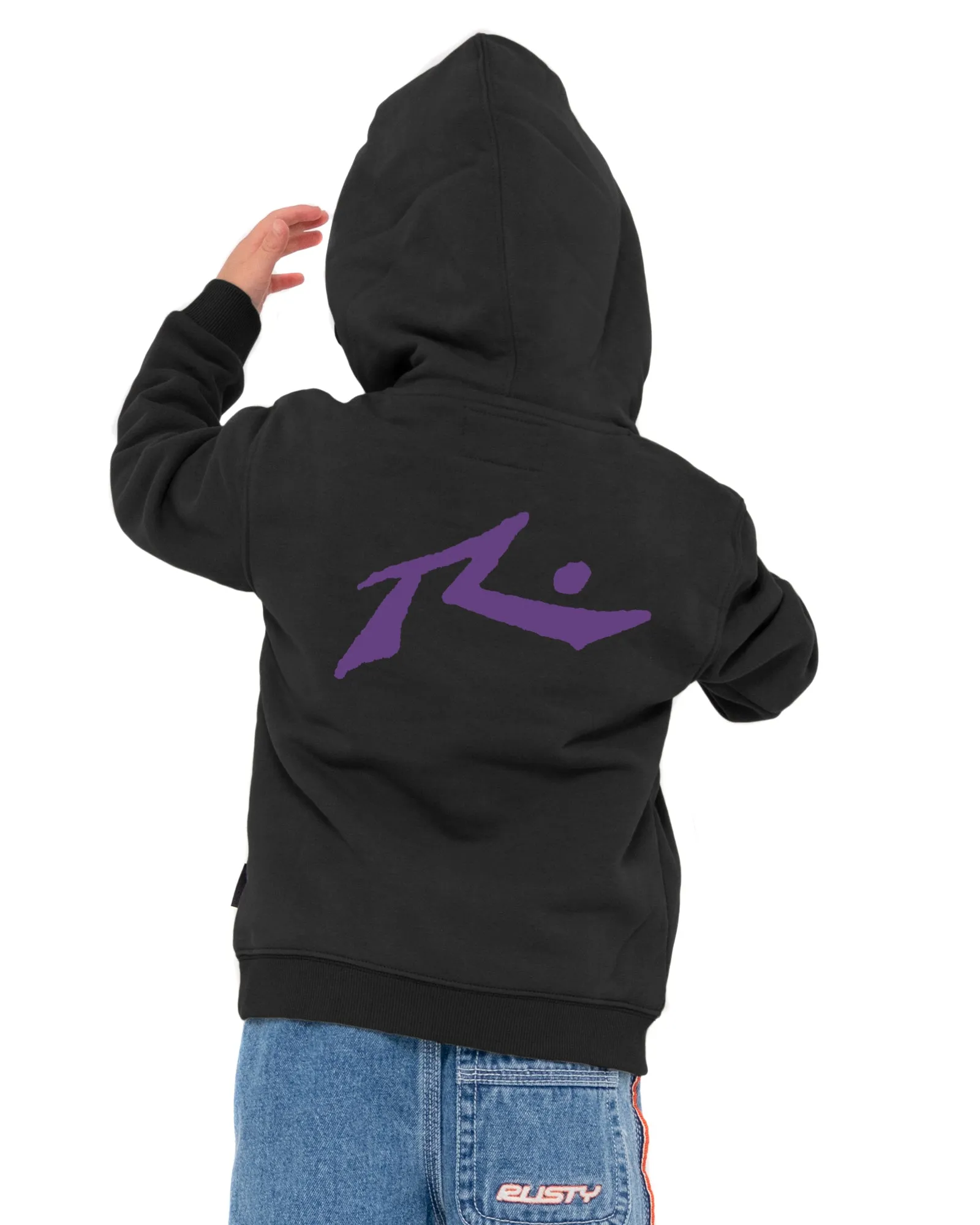 Canguro Rusty Competition Hood Runts Black/Purple