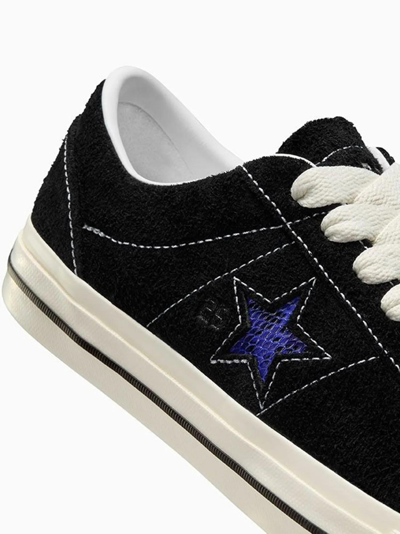 Converse x Quartersnacks One Star Pro Black/Egret/Hyper Blue Shoes