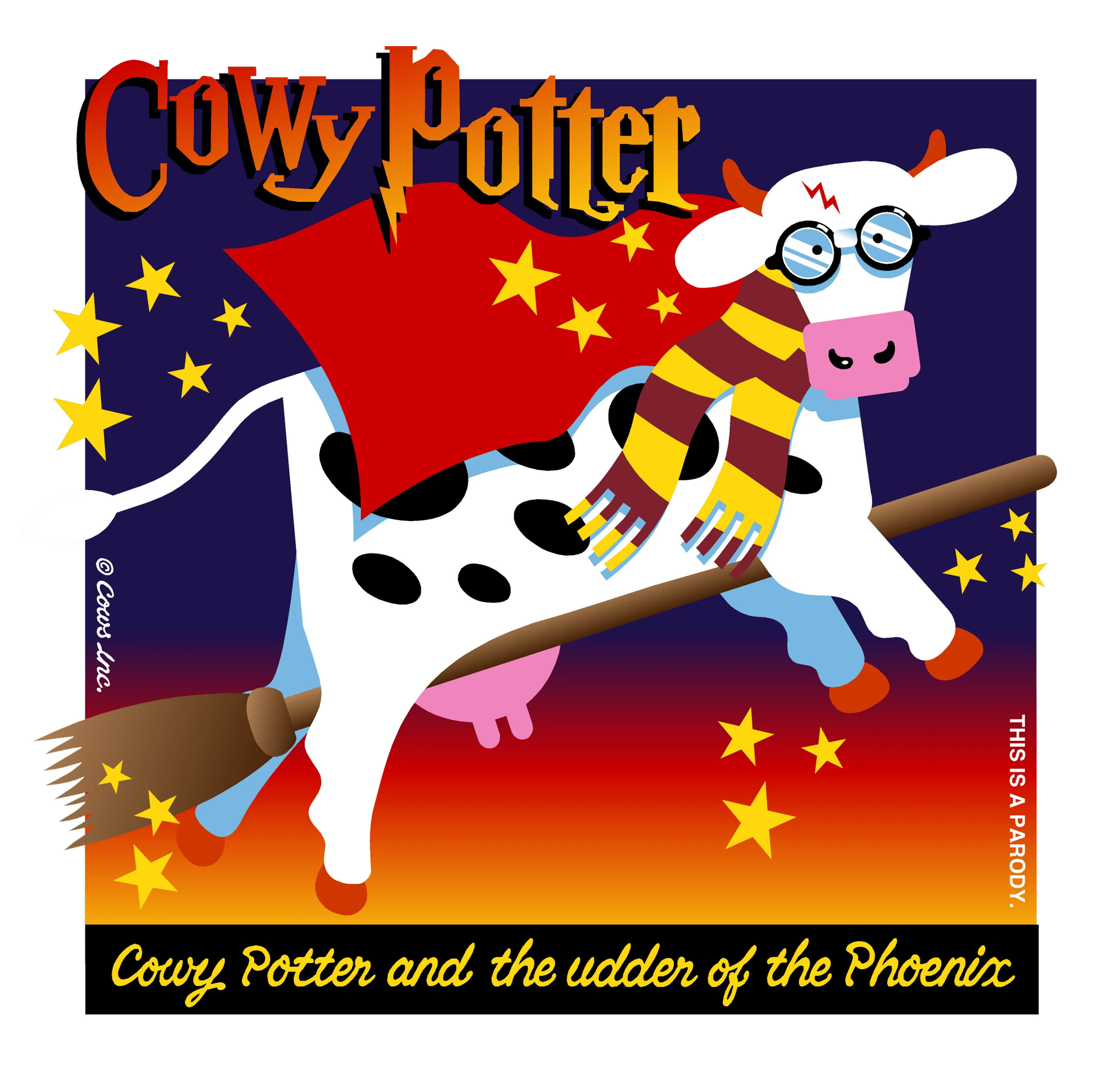 COWy Potter and the UDDER of the Phoenix COWS Classic T