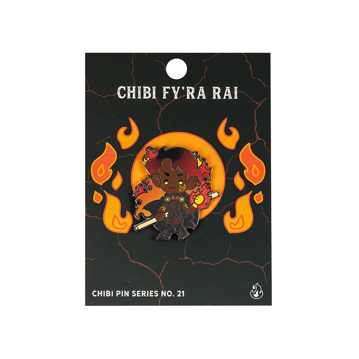 Critical Role Chibi Pin No. 21- Fy'ra Rai