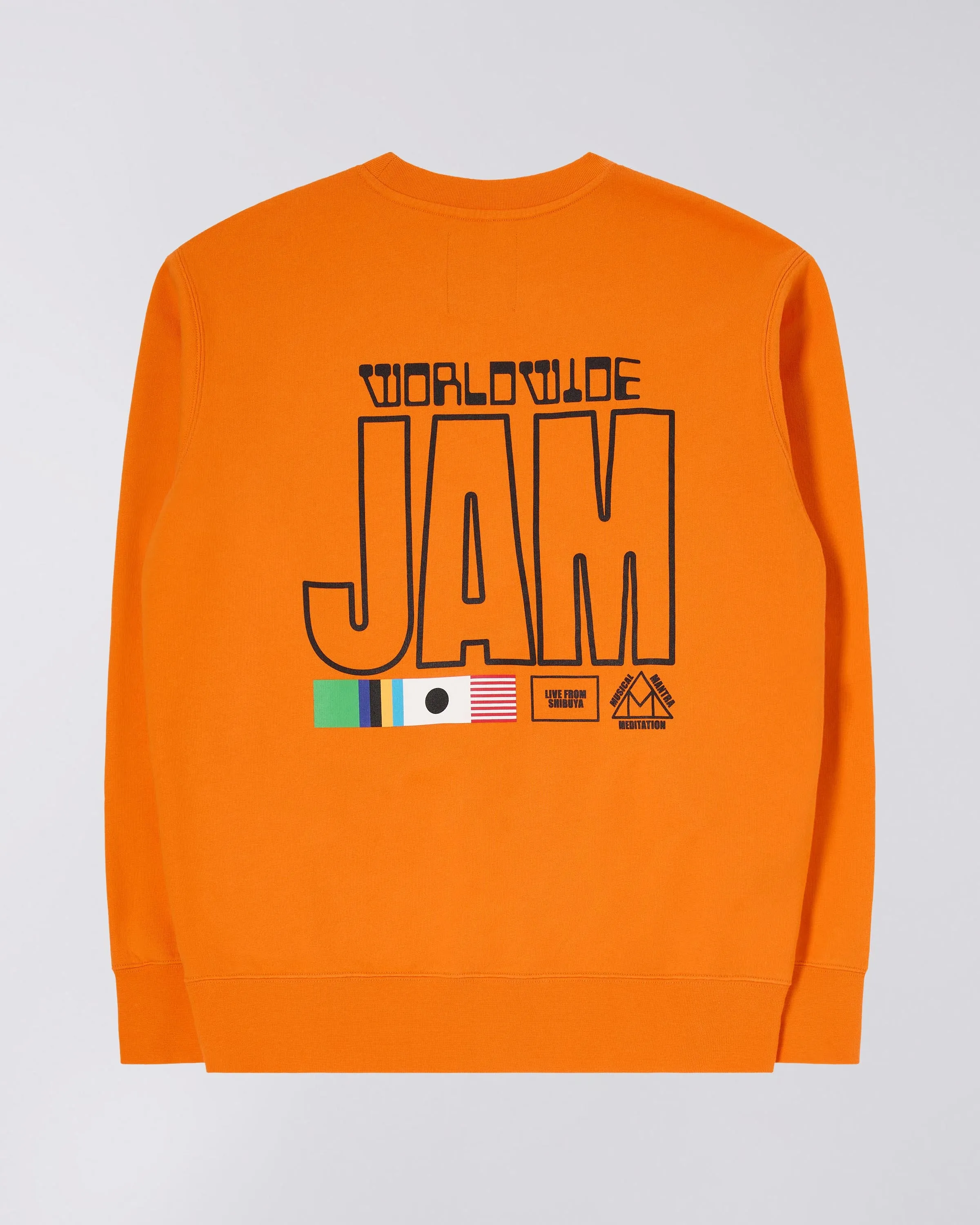 EDWIN Jam Sweater Orange Tiger