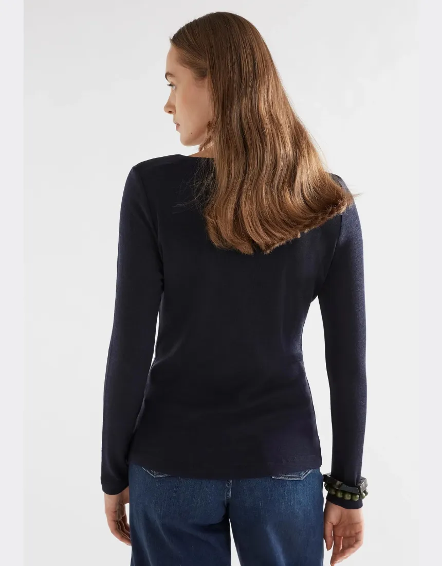 Elk - Grej Top Dark Navy