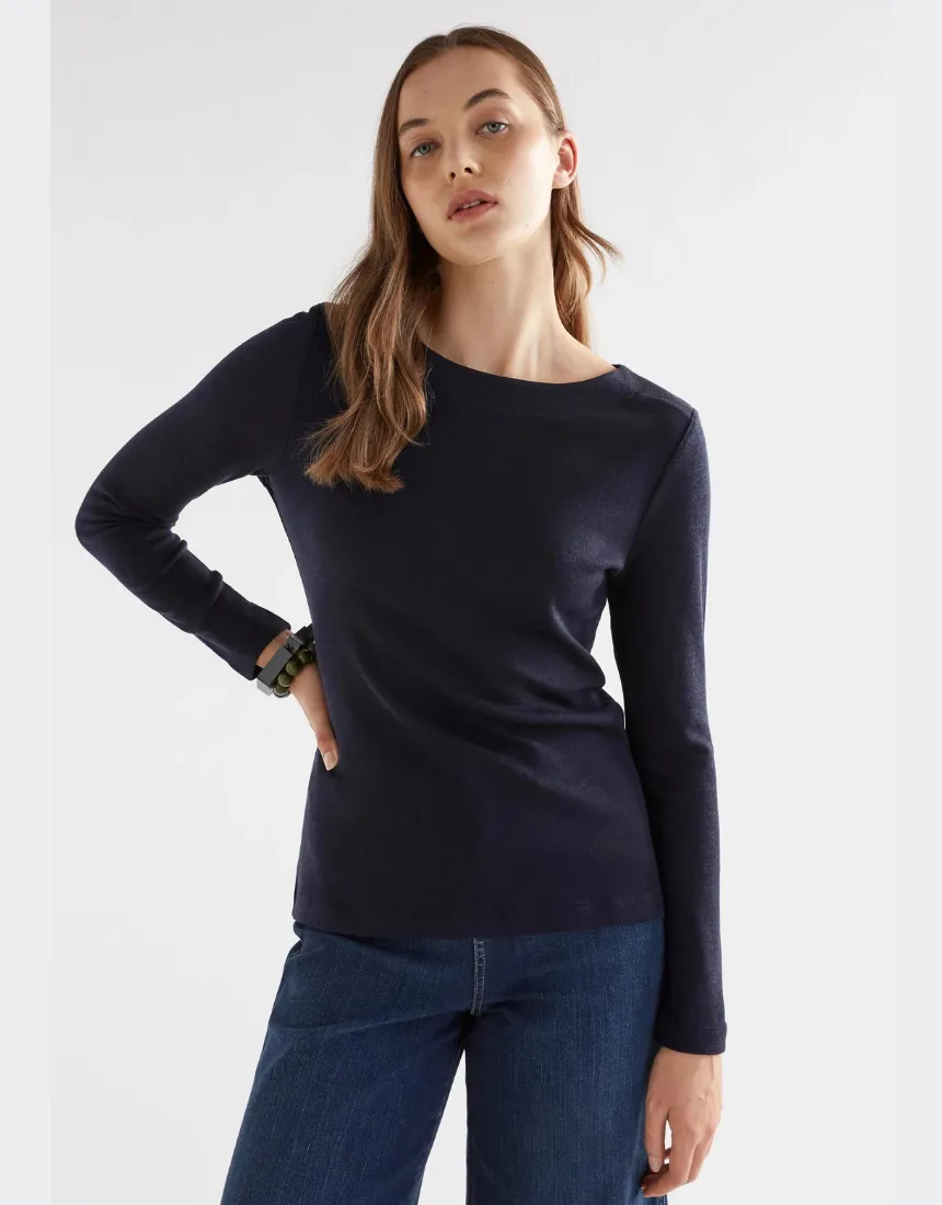 Elk - Grej Top Dark Navy