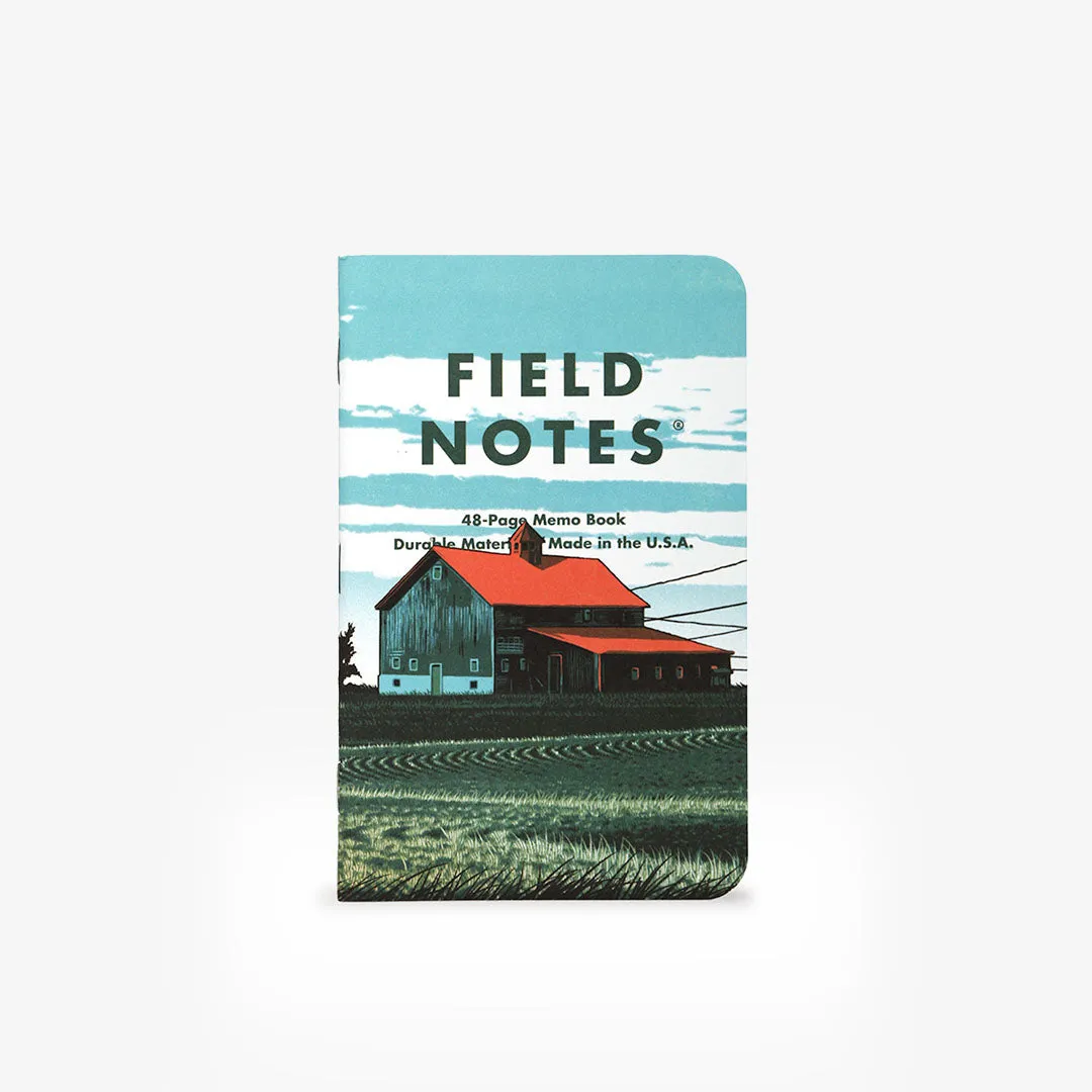 Field Notes Heartland 3-Pack Notebook