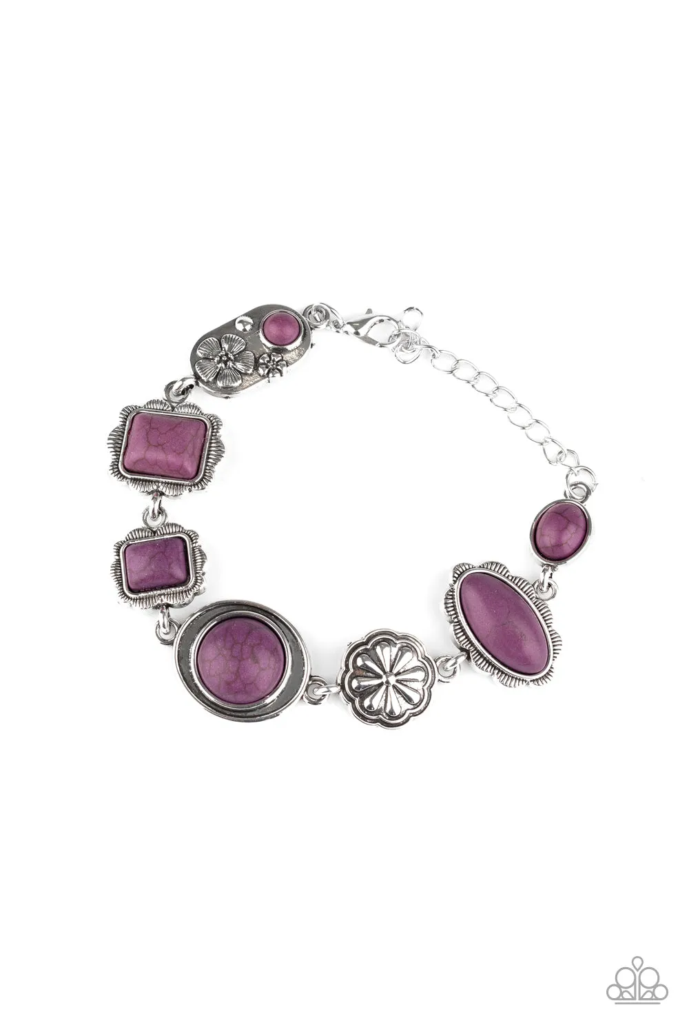 Gorgeously Groundskeeper - Purple Bracelet