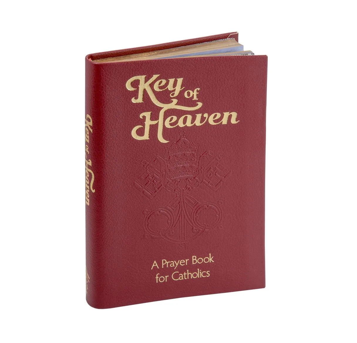 Key Of Heaven Prayer Book - Burgundy