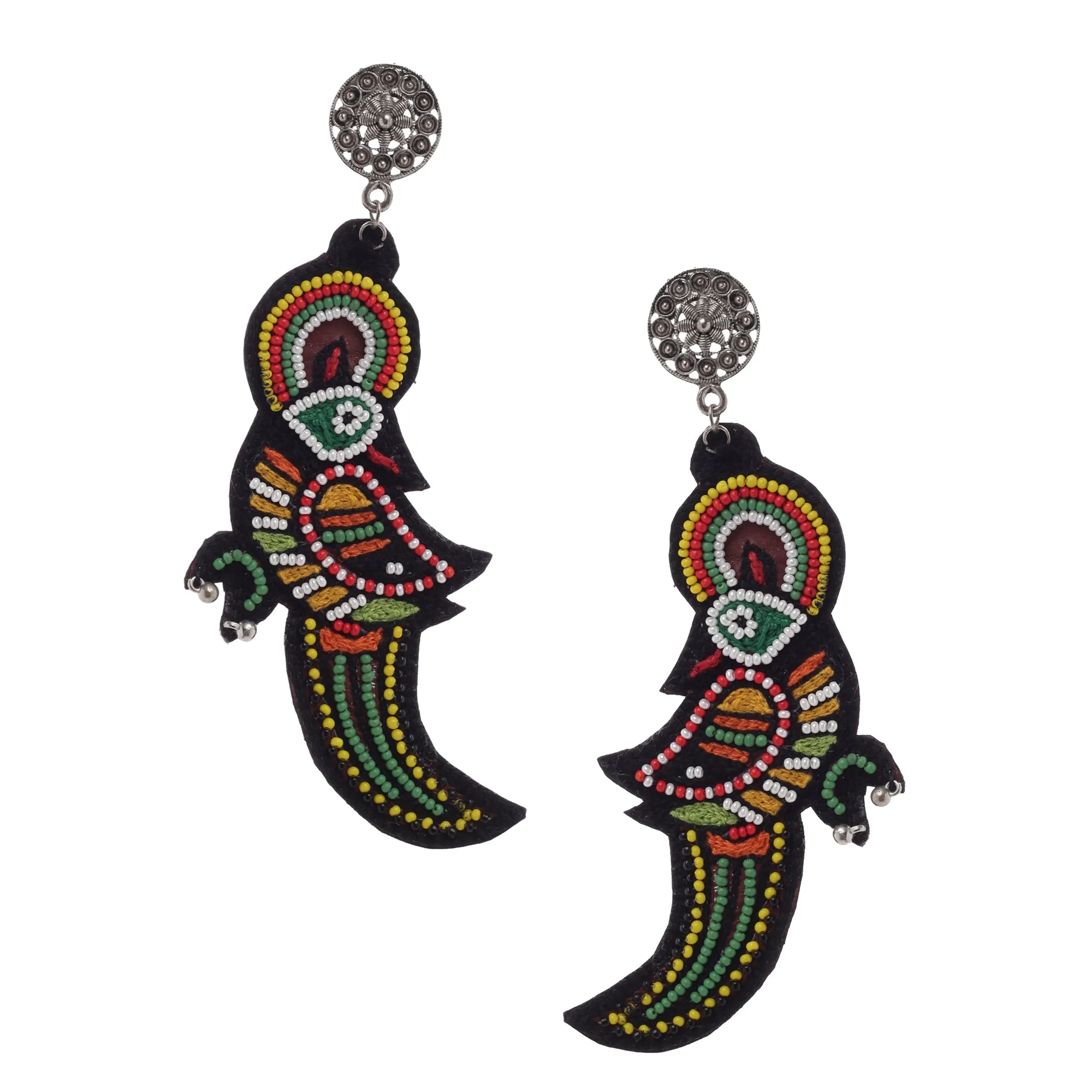 Massakalli Embroidered Earring