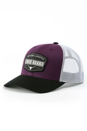 Men's Cinch Lifestyle Cap-Purple