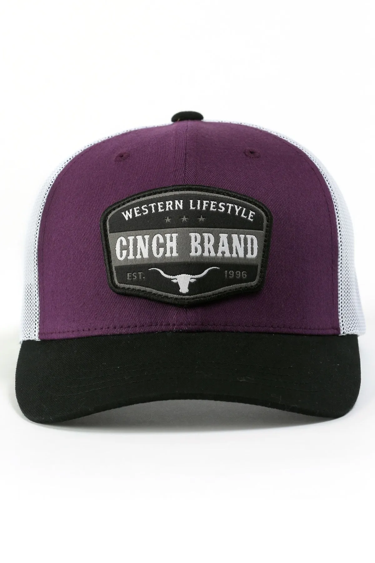 Men's Cinch Lifestyle Cap-Purple