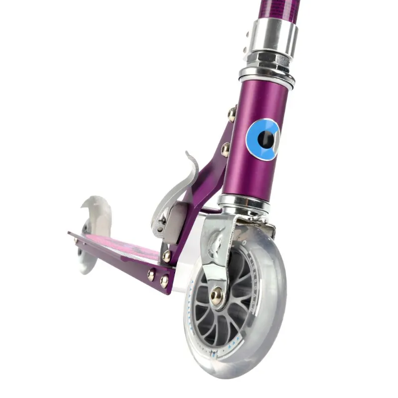 Micro Sprite Scooter - Purple Stripe LED