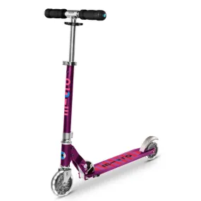 Micro Sprite Scooter - Purple Stripe LED