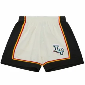 Mitchell & Ness Nba Detroit Pistons Swingman Shorts (Off White Cream)