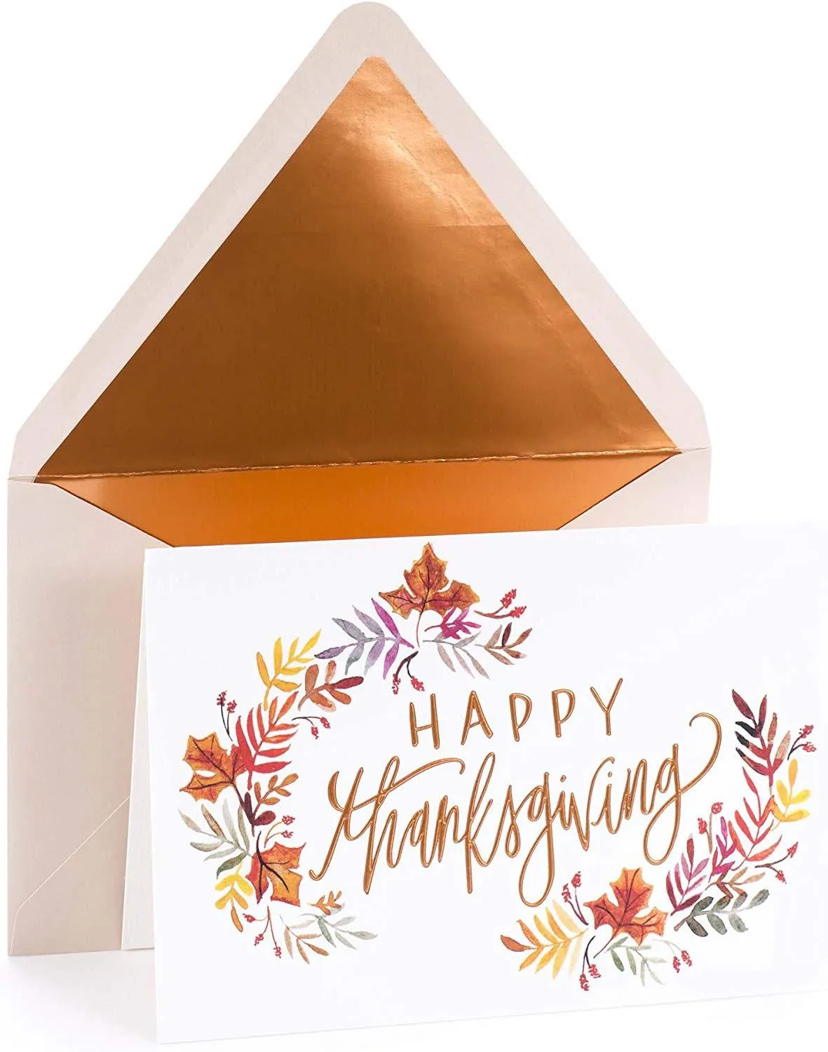 New Beautiful Hallmark Signature Thanksgiving Greeting Cards Party Accessory