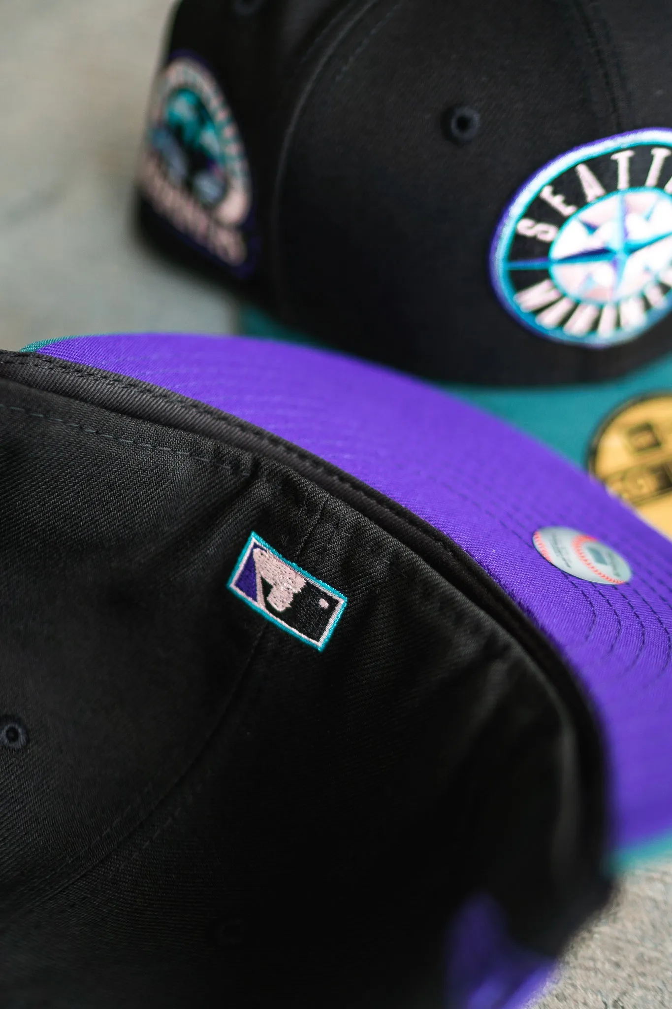 New Era Seattle Mariners 30th Anniversary Purple UV (Black/Pine)