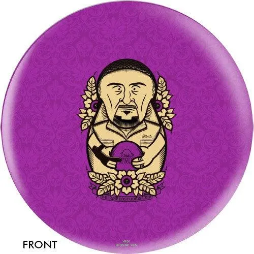 OnTheBallBowling The Big Lebowski Purple Jesus Bowling Ball