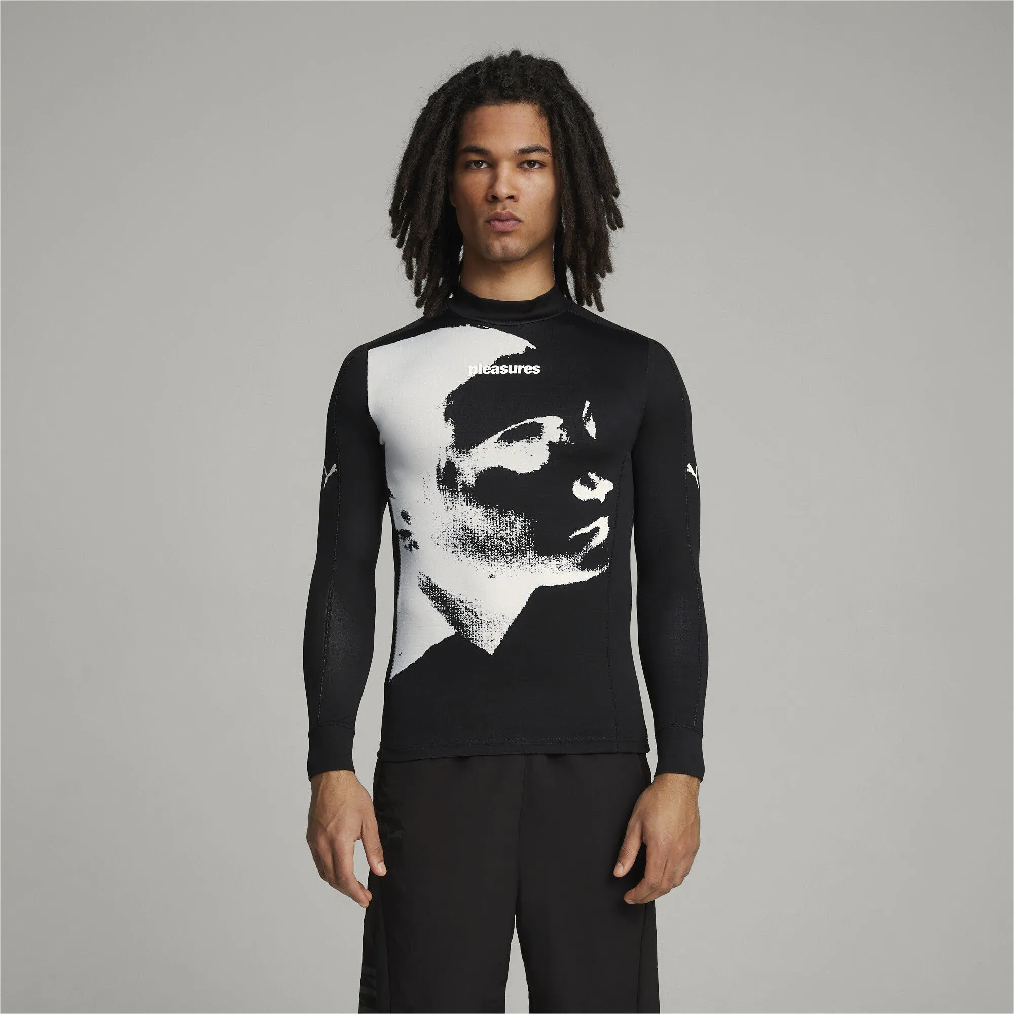 Pleasures X Puma Base Layer LS Shirt - Black