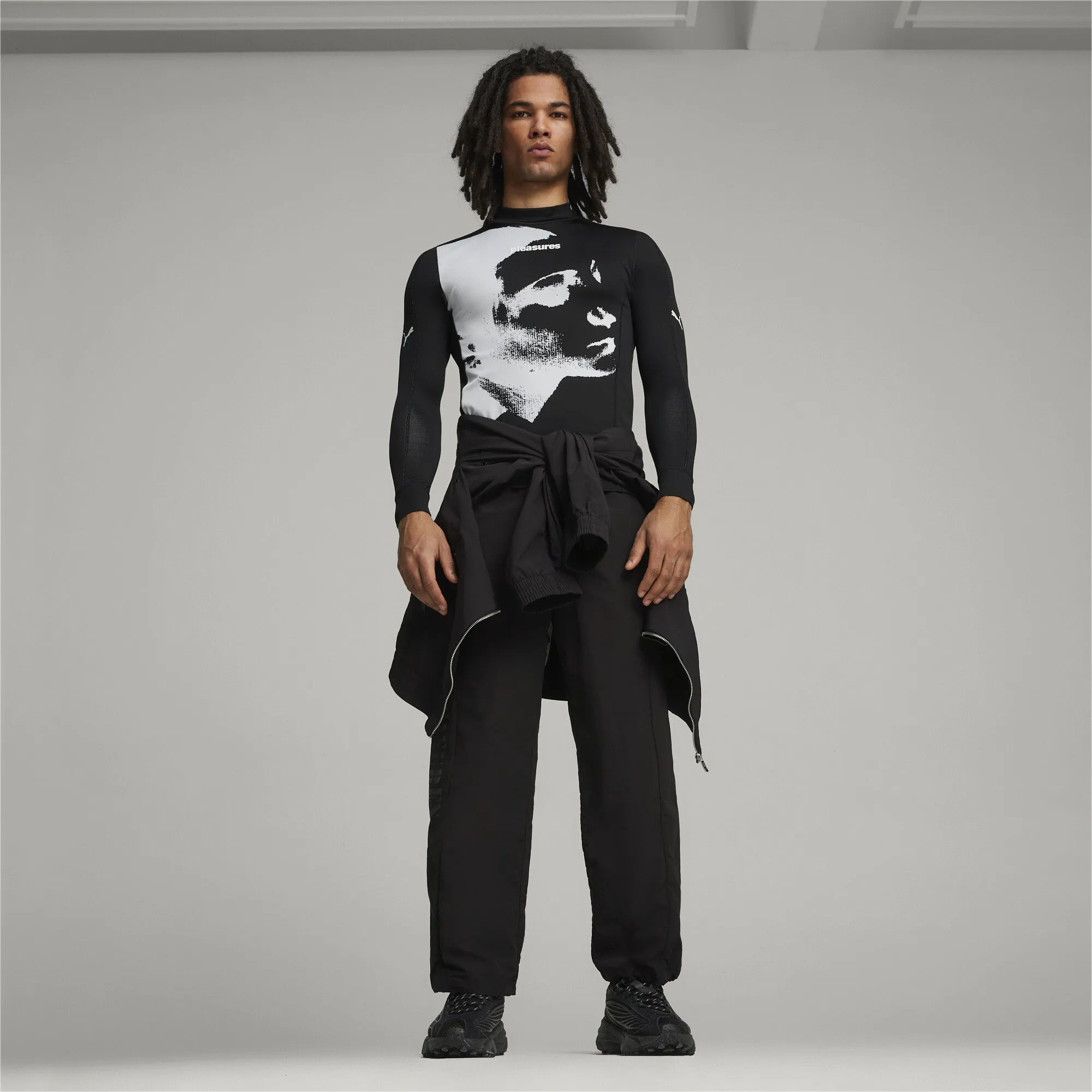 Pleasures X Puma Base Layer LS Shirt - Black