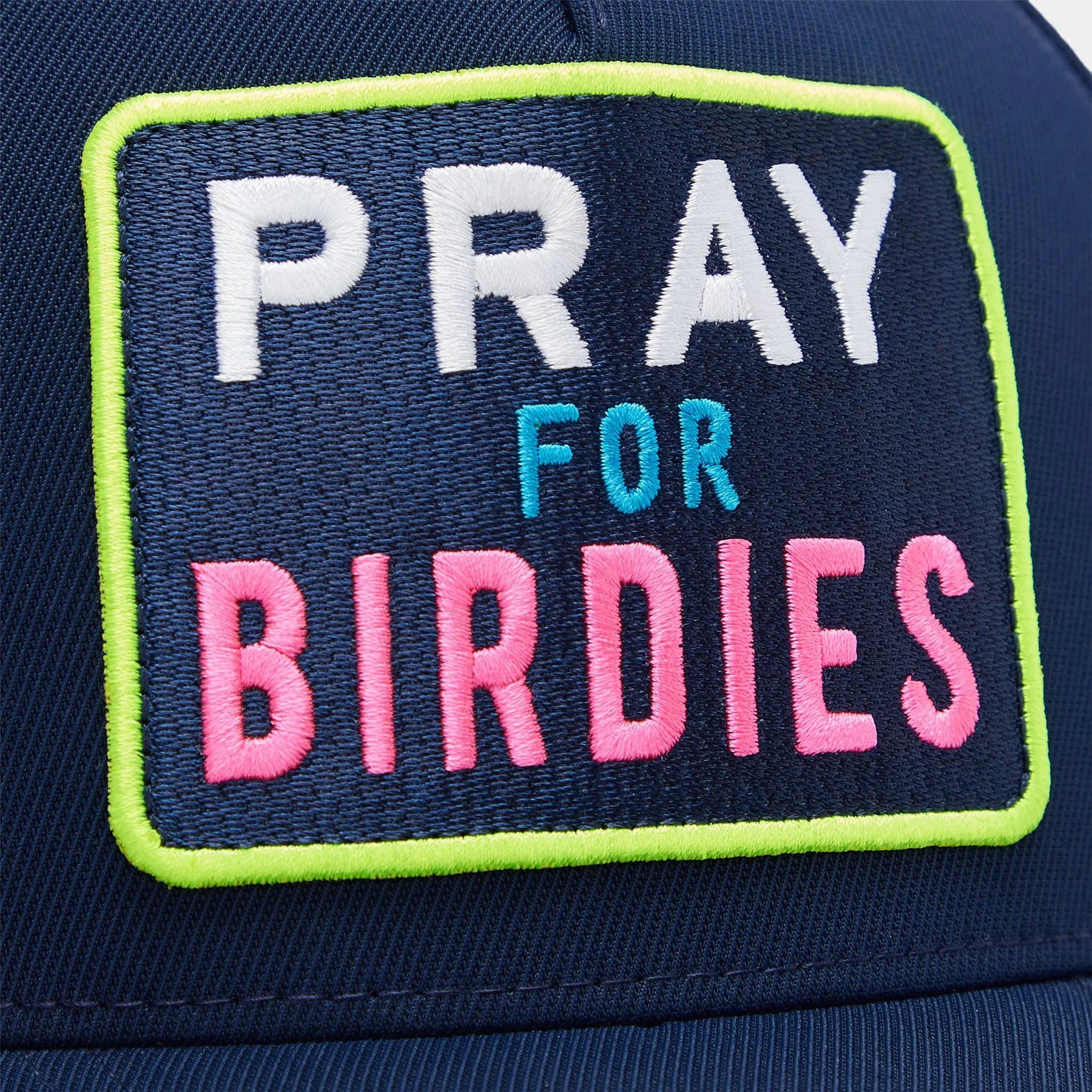 Pray For Birdies Stretch Twill Snapnack Hat Twilight - SS24