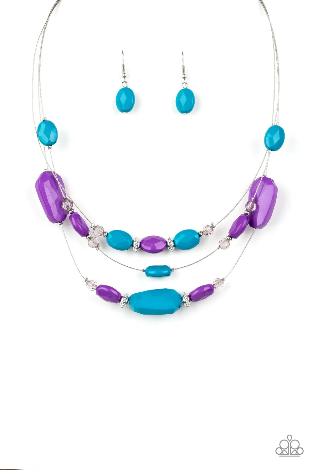 Radiant Reflections - Multi Paparazzi Necklace