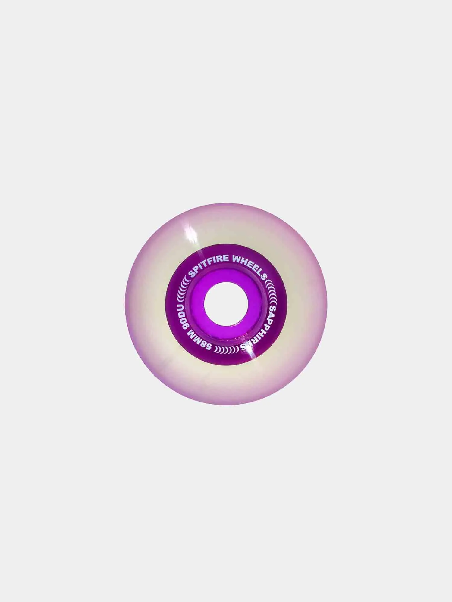 Spitfire 90D Sapphire Wheels - Clear/Purple