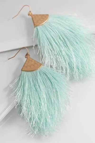 Tassel Hook Earrings - Various Colors