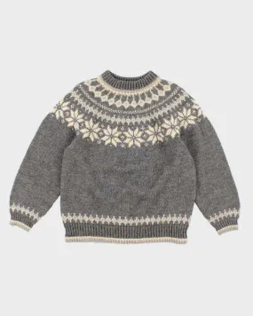 Vintage 90s Dale of Norway Wool Fair Isle Jumper - M