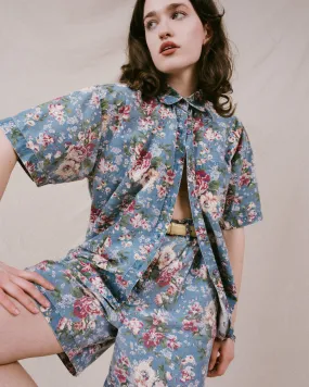 Vintage Floral Blouse (S-L)