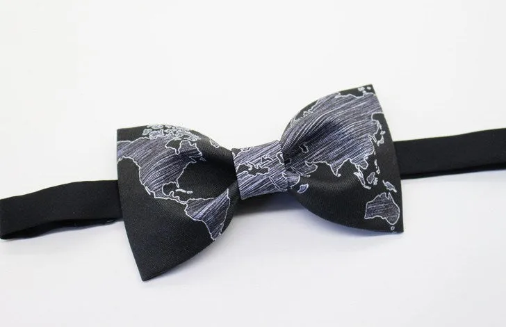 World Map Bow Tie