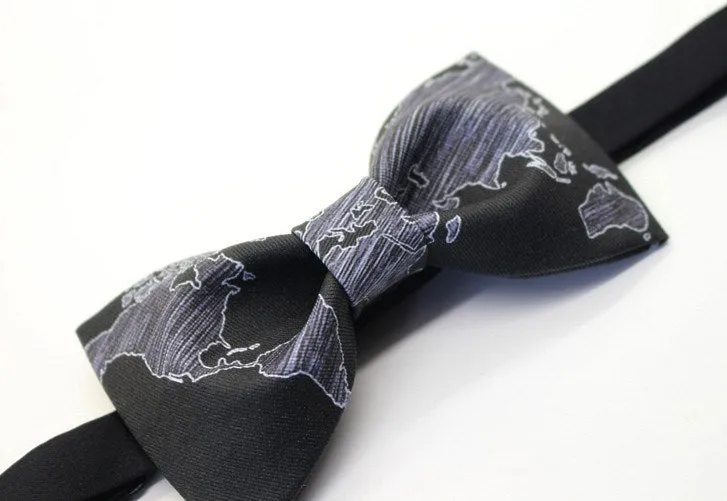 World Map Bow Tie