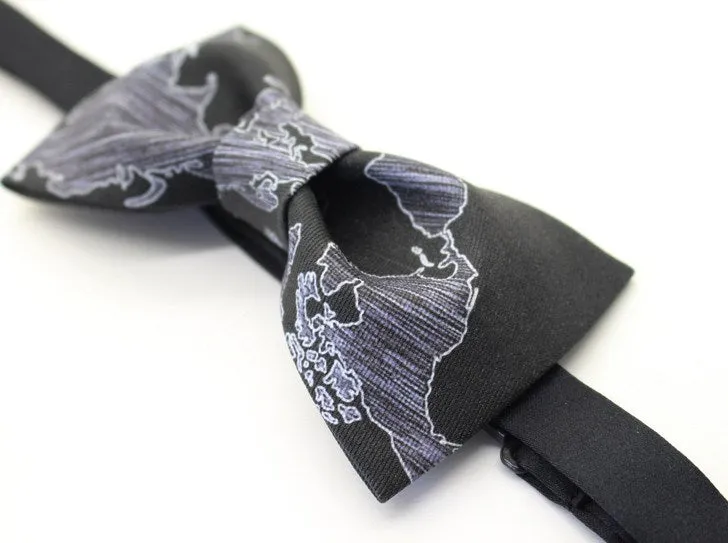 World Map Bow Tie